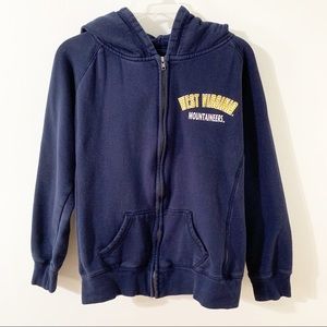 Stadium Athletics West Virginia University Mountaineers Hooded Zipped Sweatshirt